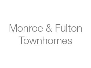 Monroe & Fulton Townhomes logo