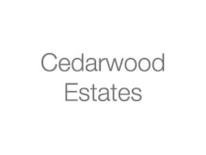Cedarwood Estates logo